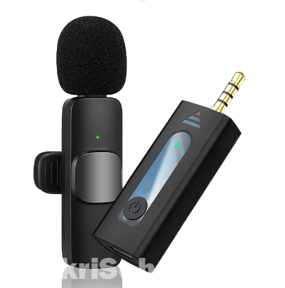 K-35 Wireless Collar Microphone – Perfect for Vlogging